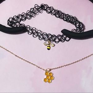 Bee & Honeycomb Chokers